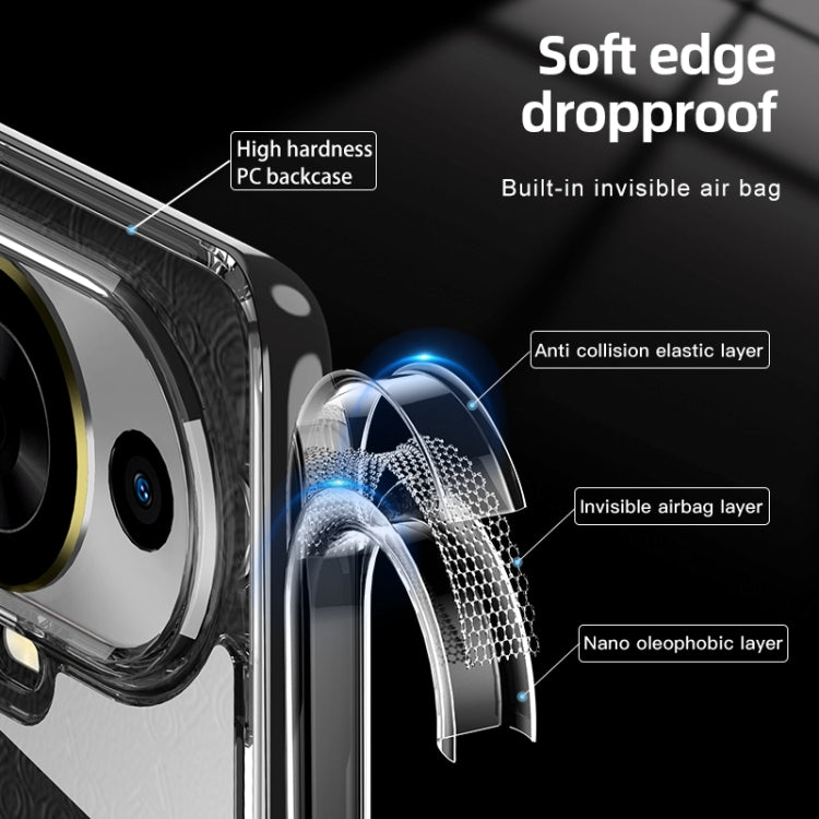 For Huawei nova 11 Pro Armor Clear TPU Hard PC Phone Case(Clear) - Huawei Cases by buy2fix | Online Shopping UK | buy2fix