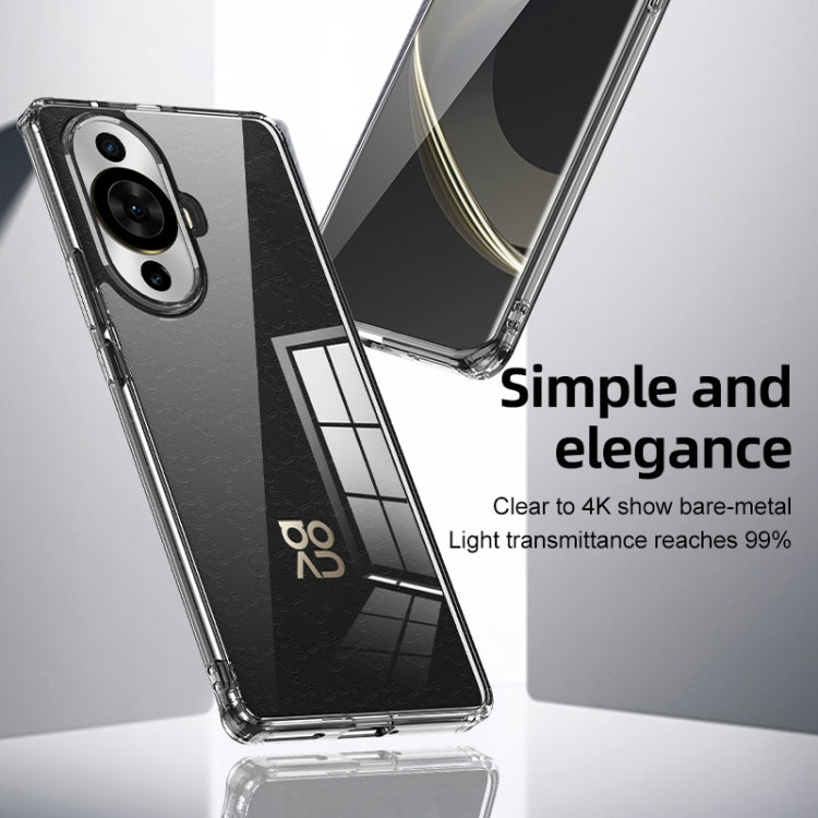 For Huawei nova 11 Pro Armor Clear TPU Hard PC Phone Case(Clear) - Huawei Cases by buy2fix | Online Shopping UK | buy2fix