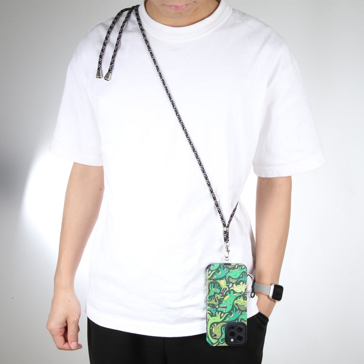 Universal Solid Color Mobile Phone Lanyard(Lavender) - Lanyards & Wrist Straps by buy2fix | Online Shopping UK | buy2fix