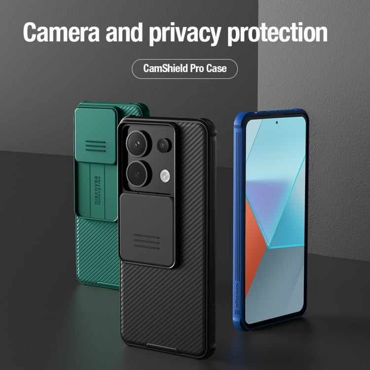 For Xiaomi Redmi Note 13 Pro 5G NILLKIN CamShield Pro PC Phone Case(Black) - Xiaomi Cases by NILLKIN | Online Shopping UK | buy2fix