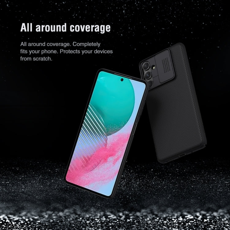 For Samsung Galaxy M54 5G NILLKIN Black Mirror Series Camshield PC Phone Case(Blue) - Galaxy Phone Cases by NILLKIN | Online Shopping UK | buy2fix