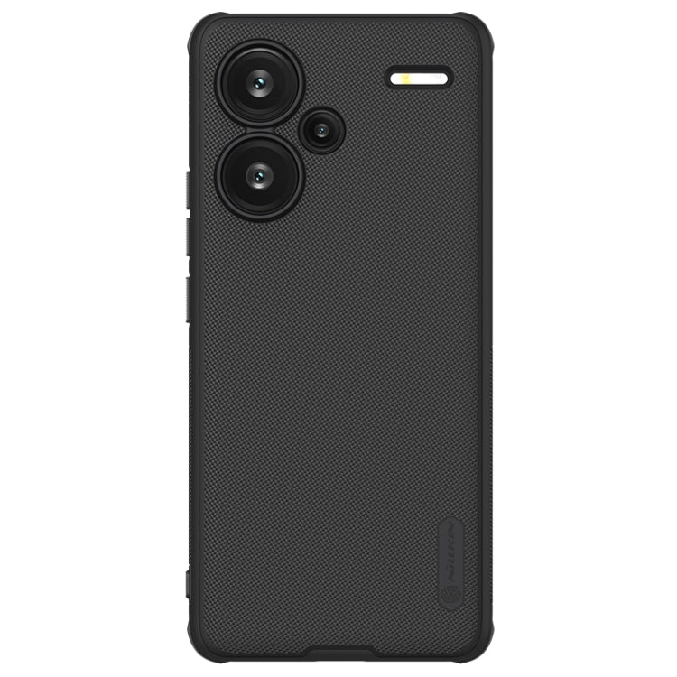 For Xiaomi Redmi Note 13 Pro+ 5G NILLKIN Frosted Shield Pro PC + TPU Phone Case(Black) - Xiaomi Cases by NILLKIN | Online Shopping UK | buy2fix