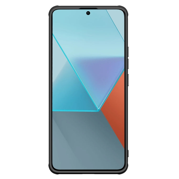 For Xiaomi Redmi Note 13 Pro+ 5G NILLKIN Frosted Shield Pro PC + TPU Phone Case(Black) - Xiaomi Cases by NILLKIN | Online Shopping UK | buy2fix