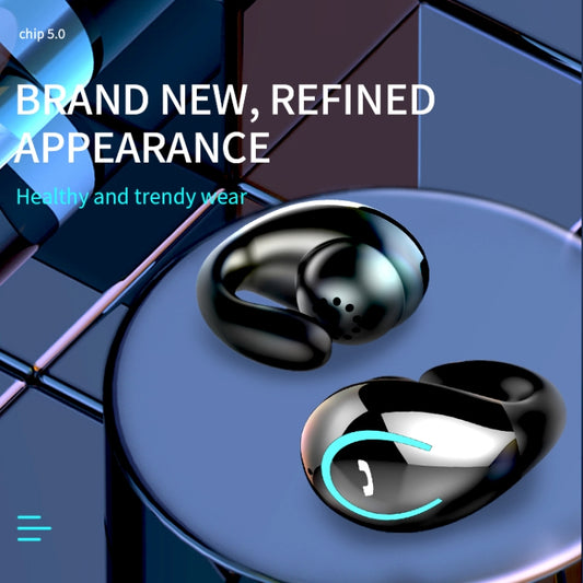 YX08 Ultra-light Ear-hook Stereo Wireless V5.0 Bluetooth Earphones(White) by buy2fix