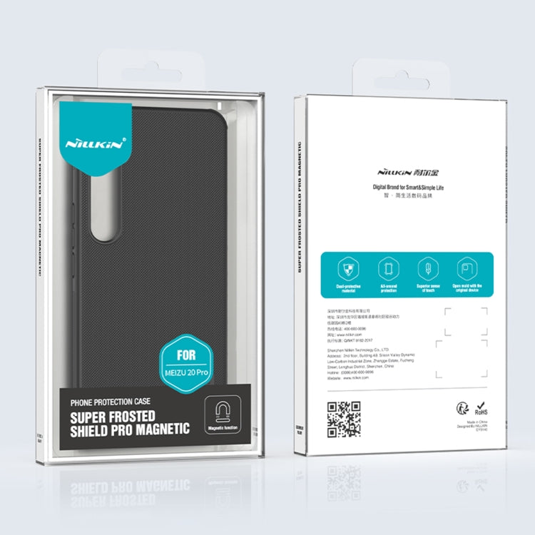 For Meizu 20 Pro NILLKIN Frosted Shield Pro Magnetic Magsafe Phone Case(Green) by NILLKIN