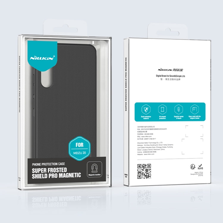 For Meizu 20 NILLKIN Frosted Shield Pro Magnetic Magsafe Phone Case(Green) by NILLKIN