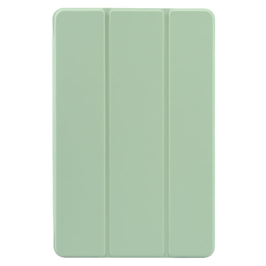 For Xiaomi Pad 6 / Pad 6 Pro Three-fold Holder Flip Tablet Leather Case(Mint Green) by buy2fix