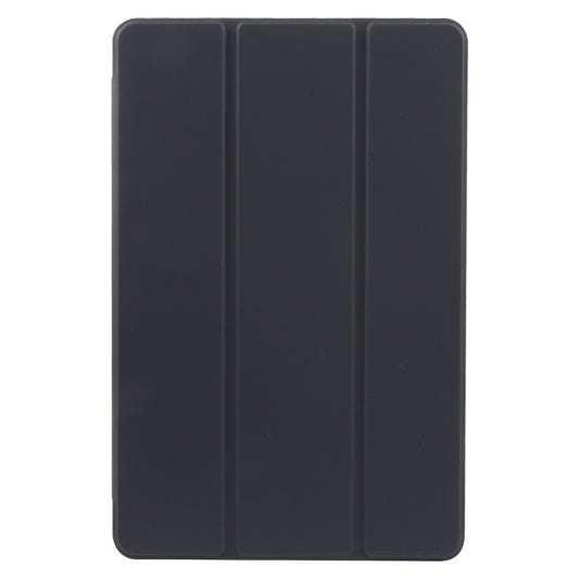 For Xiaomi Pad 6 / Pad 6 Pro Three-fold Holder Flip Tablet Leather Case(Black) by buy2fix