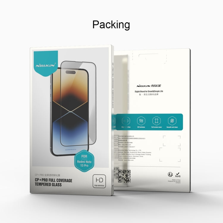 For Xiaomi Redmi Note 13 Pro NILLKIN CP+Pro 9H Explosion-proof Tempered Glass Film - by NILLKIN | Online Shopping UK | buy2fix