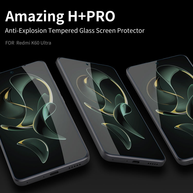 For Xiaomi Redmi K60 Ultra NILLKIN H+Pro 0.2mm 9H Explosion-proof Tempered Glass Film - by NILLKIN | Online Shopping UK | buy2fix
