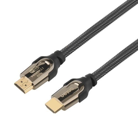Onten HD180 HDMI 2.1 Version 8K HD Audio Cable, Length:2m(Black) by Onten