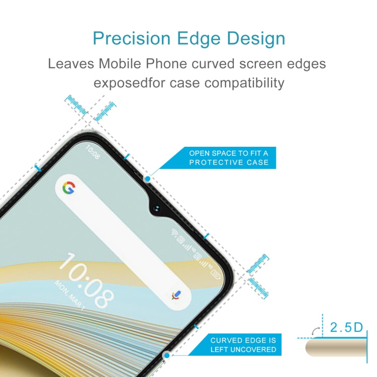For Umidigi G3 Plus 50pcs 0.26mm 9H 2.5D Tempered Glass Film - Others by buy2fix | Online Shopping UK | buy2fix