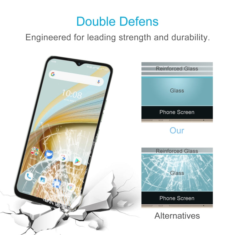 For Umidigi G3 Plus 50pcs 0.26mm 9H 2.5D Tempered Glass Film - Others by buy2fix | Online Shopping UK | buy2fix