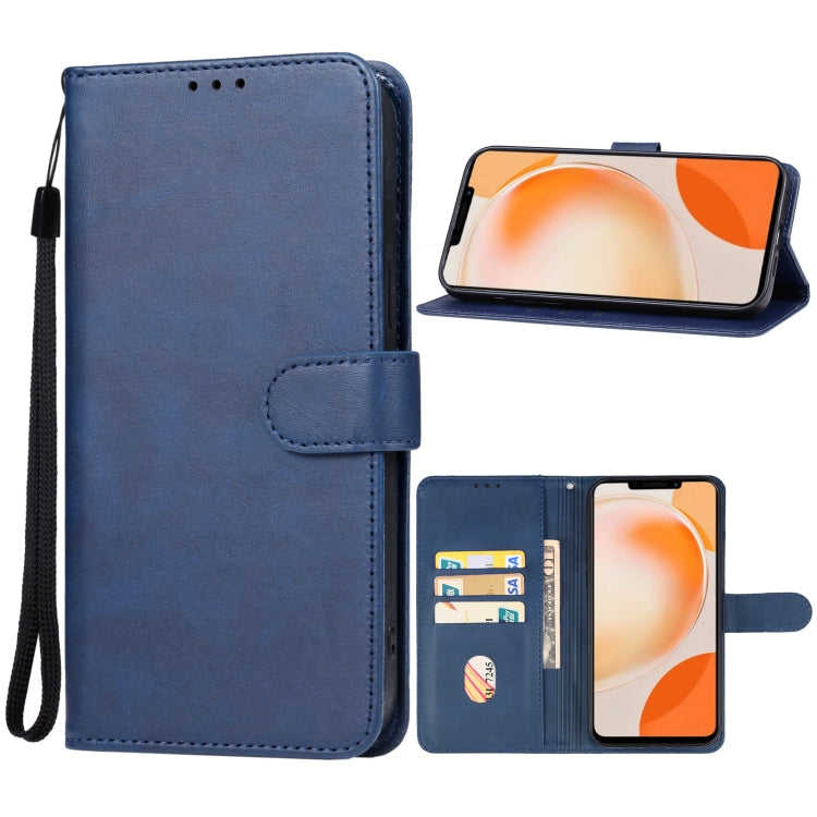 For Huawei nova Y91 Leather Phone Case(Blue) - Huawei Cases by buy2fix | Online Shopping UK | buy2fix