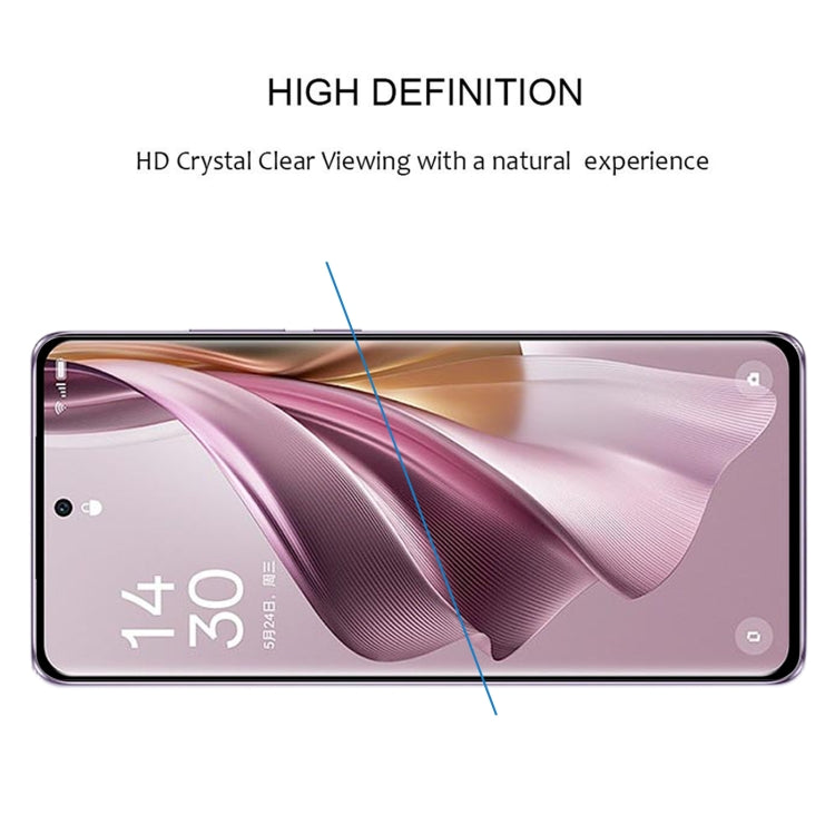 For OPPO Reno10 Pro China / Reno10 Pro+ 3D Curved Edge Full Screen Tempered Glass Film - OPPO Tempered Glass by buy2fix | Online Shopping UK | buy2fix