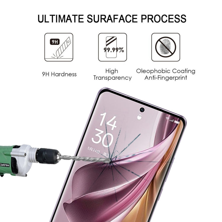 For OPPO Reno10 Pro China / Reno10 Pro+ 3D Curved Edge Full Screen Tempered Glass Film - OPPO Tempered Glass by buy2fix | Online Shopping UK | buy2fix