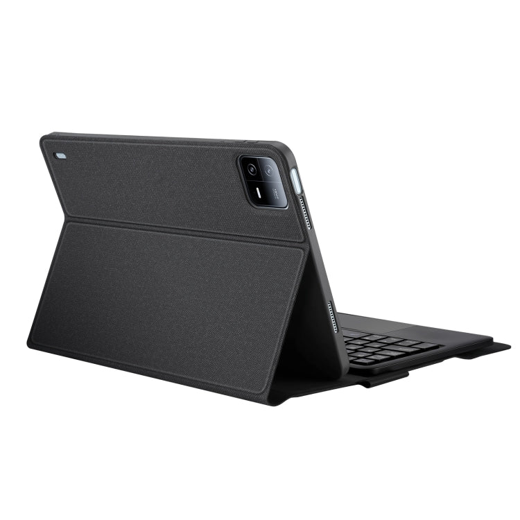 For Xiaomi Pad 6 / Pad 6 Pro DUX DUCIS TK Series Bluetooth Keyboard Leather Case with Touchpad(Black) - For Xiaomi by DUX DUCIS | Online Shopping UK | buy2fix