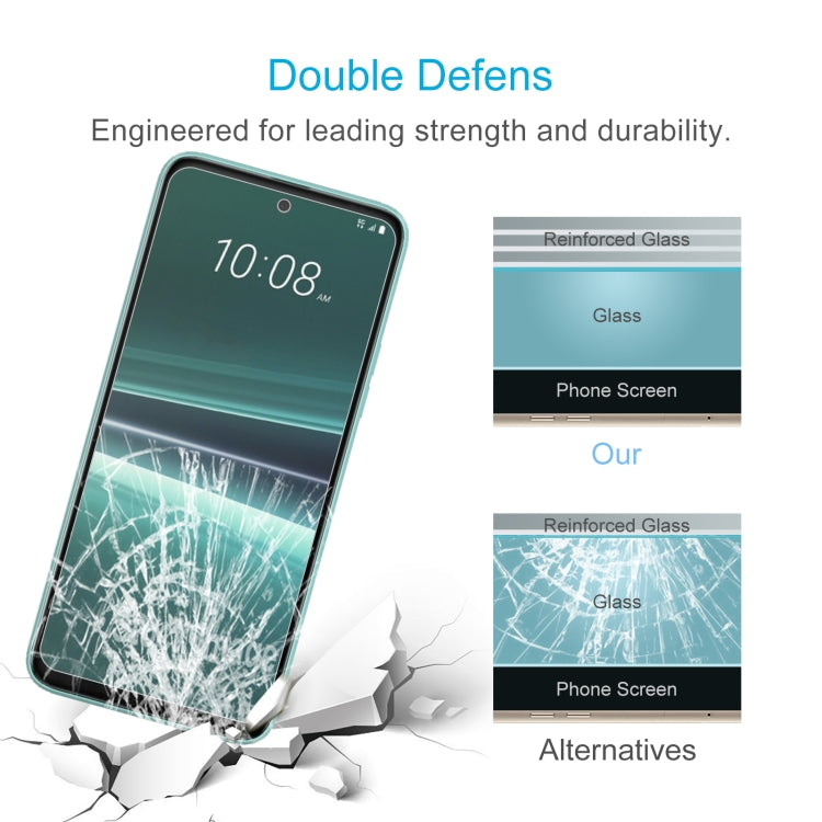 For HTC U23 50pcs 0.26mm 9H 2.5D Tempered Glass Film - Others by buy2fix | Online Shopping UK | buy2fix