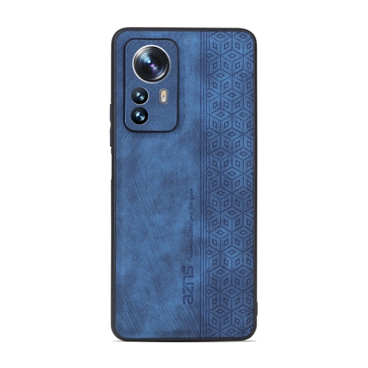 For Xiaomi Redmi Note 12s AZNS 3D Embossed Skin Feel Phone Case(Sapphire Blue) by AZNS