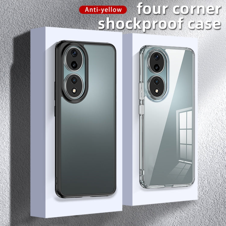 For Honor 90 Armor Clear TPU Hard PC Phone Case(Clear) - Honor Cases by buy2fix | Online Shopping UK | buy2fix