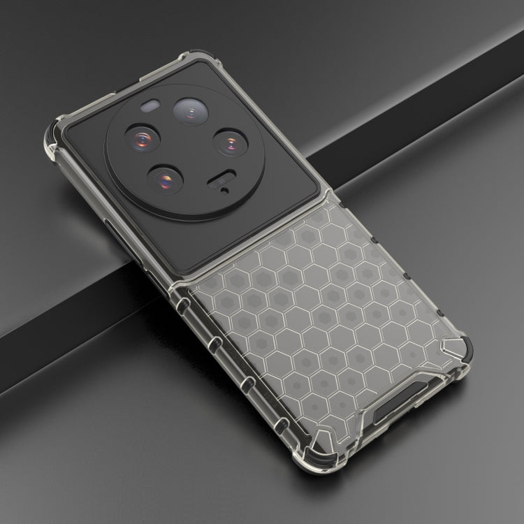 For Xiaomi 13 Ultra Shockproof Honeycomb PC + TPU Phone Case(Black) - Xiaomi Cases by buy2fix | Online Shopping UK | buy2fix