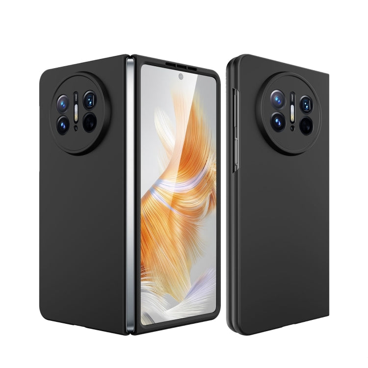 For Huawei Mate X3 Oil-sprayed Integrated Phone Case(Black) - Huawei Cases by buy2fix | Online Shopping UK | buy2fix