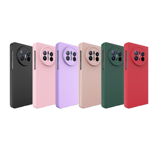 For Huawei Mate X3 Oil-sprayed Integrated Phone Case(Black) by buy2fix