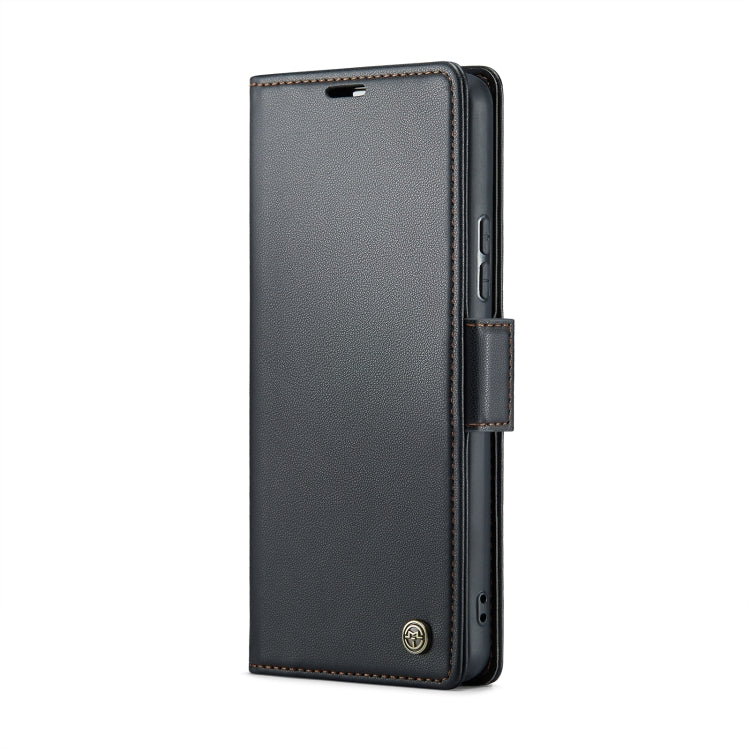 For Xiaomi Redmi Note 11 Pro 5G Global CaseMe 023 Butterfly Buckle Litchi Texture RFID Anti-theft Leather Phone Case(Black) - Xiaomi Cases by CaseMe | Online Shopping UK | buy2fix