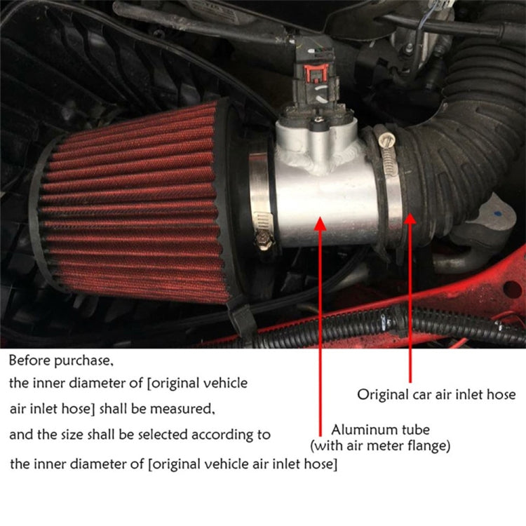 63mm XH-UN608 Car Modified Engine Air Flow Meter Flange Intake Sensor for Mazda Atenza / Axela - Automobiles Sensors by buy2fix | Online Shopping UK | buy2fix
