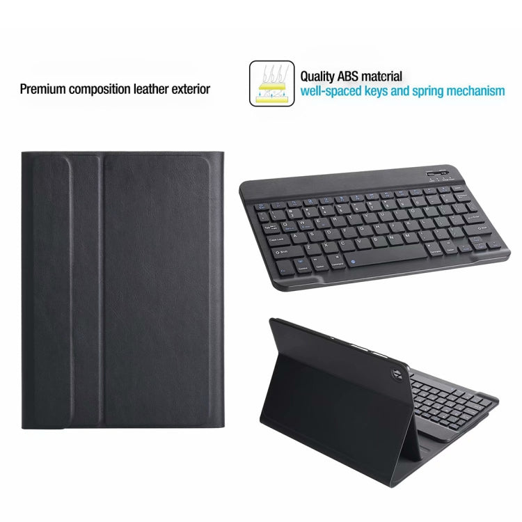 DY-M10P For Lenovo Smart Tab M10 HPD Plus TB-X606F 10.3 inch 2 in 1 Removable Magnetic ABS Bluetooth Keyboard + Protective Leather Tablet Case with Stand & Sleep / Wake-up & Pen Holder(Black) by buy2fix