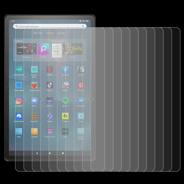 For Amazon Fire Max 11 25pcs 9H 0.3mm Explosion-proof Tempered Glass Film by buy2fix