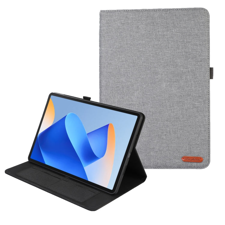 For Huawei MatePad Air 11.5 inch Fabric Leather Tablet Case(Grey) - Huawei by buy2fix | Online Shopping UK | buy2fix