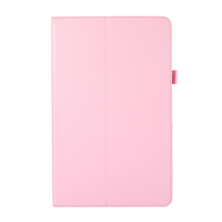 For Lenovo Tab M8 4th Gen Litchi Texture Leather Tablet Case(Pink) - Lenovo by buy2fix | Online Shopping UK | buy2fix