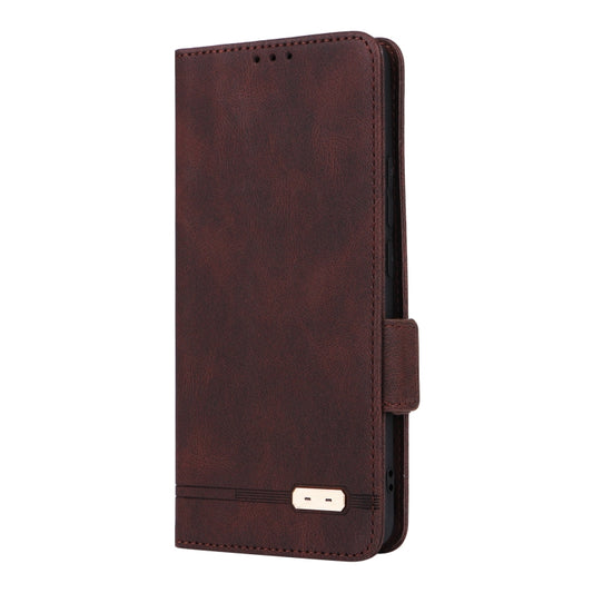 For Xiaomi Poco F5 Pro / Redmi K60 Magnetic Clasp Leather Phone Case(Brown) by buy2fix