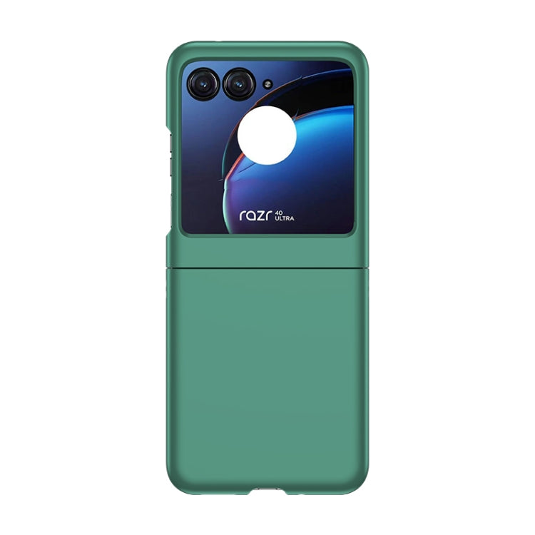 For Motorola Razr 40 Ultra / Razr 2023 Skin Feel PC Phone Case(Forest Green) - Motorola Cases by buy2fix | Online Shopping UK | buy2fix