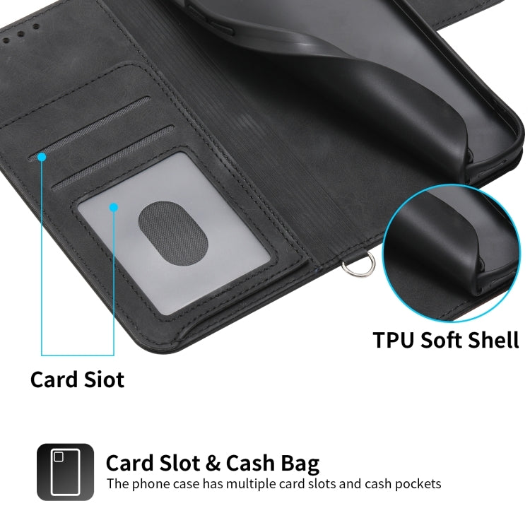 For Realme 11 Pro 5G / 11 Pro+ 5G Skin-feel Flowers Embossed Wallet Leather Phone Case(Black) - Realme Cases by buy2fix | Online Shopping UK | buy2fix