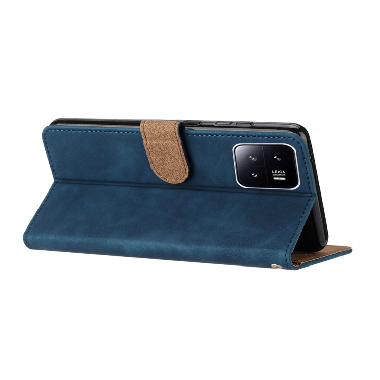 For Xiaomi 13 Pro Seven Butterflies Embossed Leather Phone Case(Blue) - Xiaomi Cases by buy2fix | Online Shopping UK | buy2fix