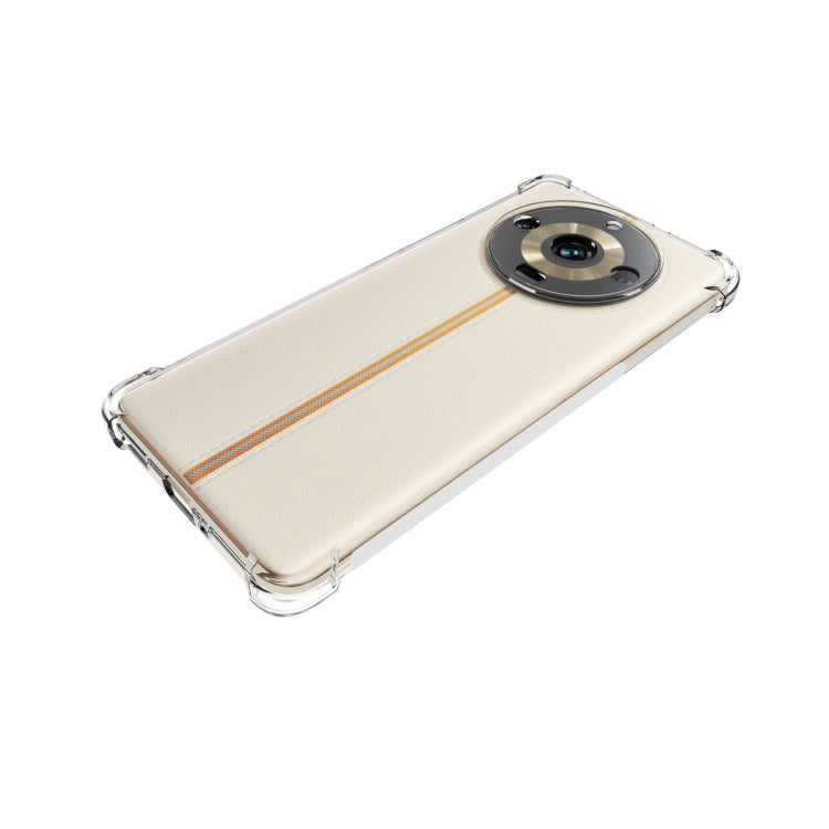 For Realme 11 Pro 5G Shockproof Non-slip Thickening TPU Phone Case(Transparent) - Realme Cases by buy2fix | Online Shopping UK | buy2fix