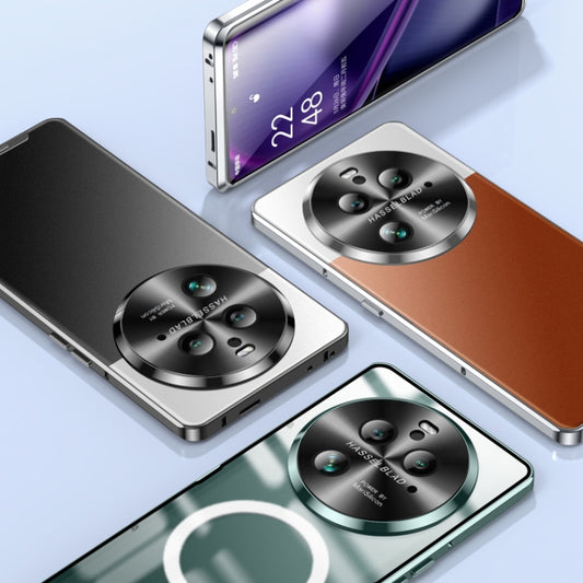 For OPPO X6 Pro MagSafe Magnetic Frosted Metal Phone Case(Green) by buy2fix