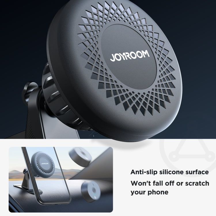 JOYROOM JR-ZS356 Center Console Magnetic Car Phone Holder(Black) - Universal Car Holders by JOYROOM | Online Shopping UK | buy2fix