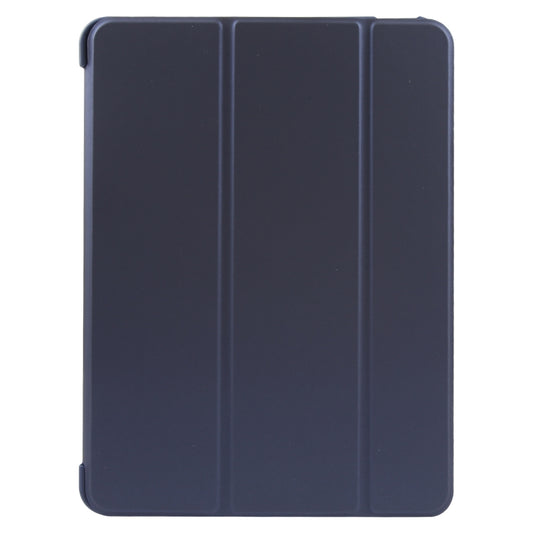 For iPad 10.9 2022 / Air 5 / Air 4 GEBEI 3-folding Holder Shockproof Flip Leather Tablet Case(Dark Blue) - iPad Air (2022) / (2020) 10.9 Cases by GEBEI | Online Shopping UK | buy2fix