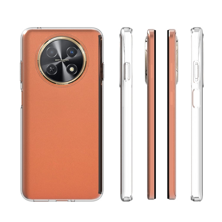 For Huawei Enjoy 60X / nova Y91 Waterproof Texture TPU Phone Case(Transparent) - Huawei Cases by buy2fix | Online Shopping UK | buy2fix