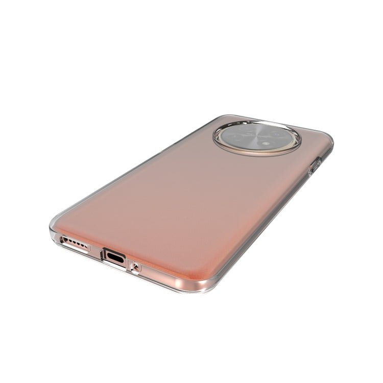For Huawei Enjoy 60X / nova Y91 Waterproof Texture TPU Phone Case(Transparent) - Huawei Cases by buy2fix | Online Shopping UK | buy2fix