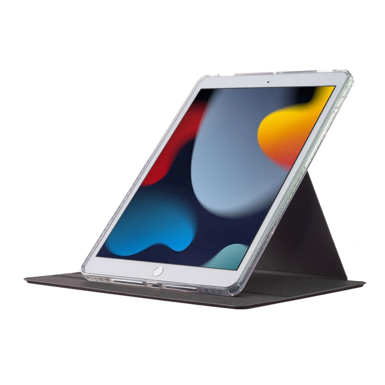 For iPad 10.2 2021 / 2020 / 10.5 Magnetic Split Leather Smart Tablet Case(Black) - iPad 10.2 Cases by buy2fix | Online Shopping UK | buy2fix