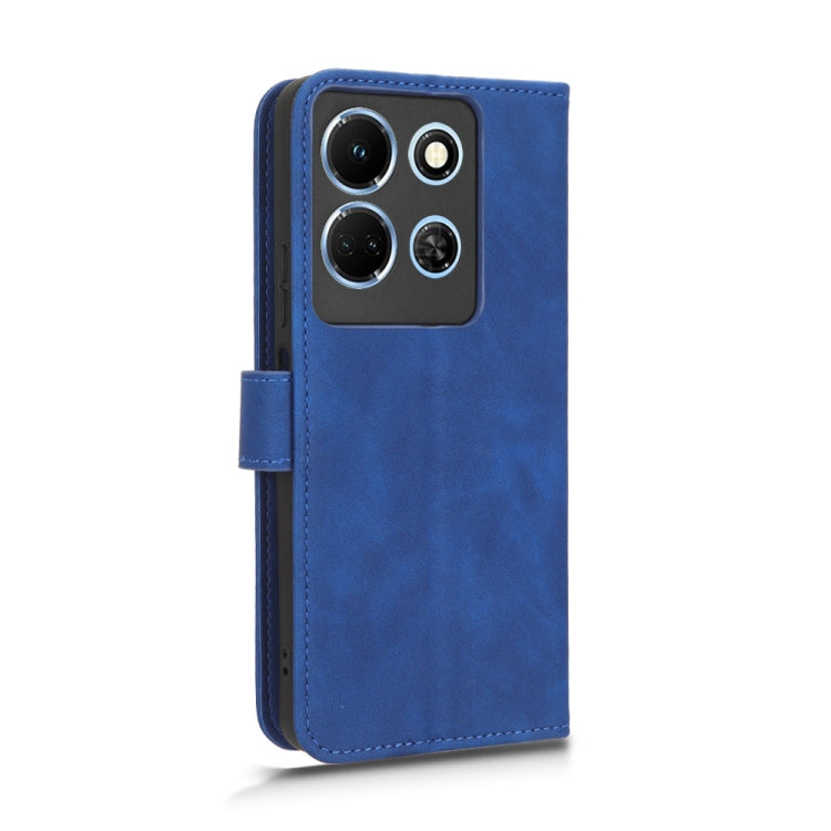 For Infinix Note 30 5G Skin Feel Magnetic Flip Leather Phone Case(Blue) - Infinix Cases by buy2fix | Online Shopping UK | buy2fix
