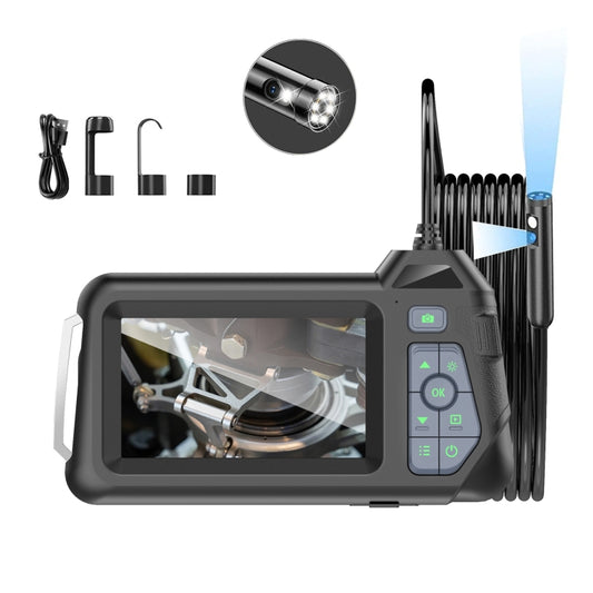 M60 4.3 inch Dual Camera with Screen Endoscope, Length:1m(5mm) by buy2fix