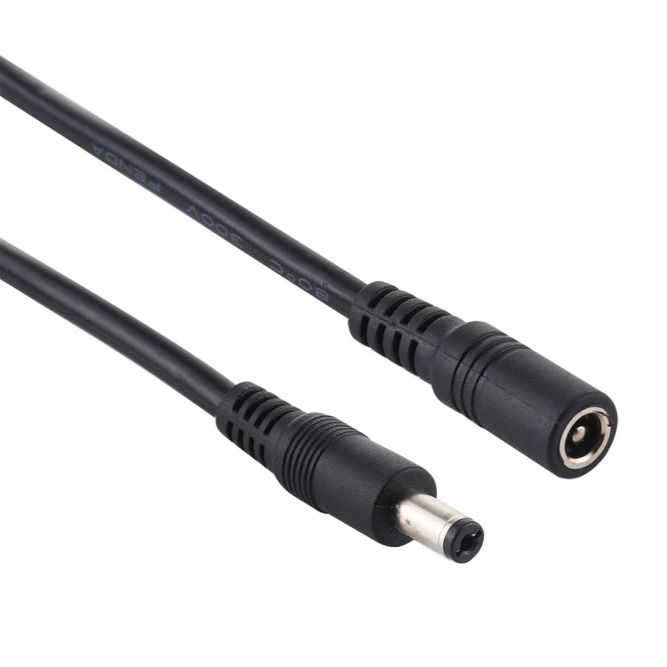 8A 5.5 x 2.1mm Female to Male DC Power Extension Cable(Black) - Universal Power Adapter by buy2fix | Online Shopping UK | buy2fix