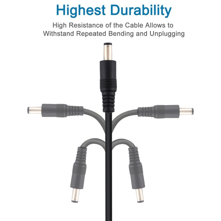 8A 5.5 x 2.1mm Female to Male DC Power Extension Cable(Black) - Universal Power Adapter by buy2fix | Online Shopping UK | buy2fix