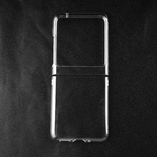 For Motorola Razr 40 Ultra Transparent TPU Protective Phone Case by buy2fix