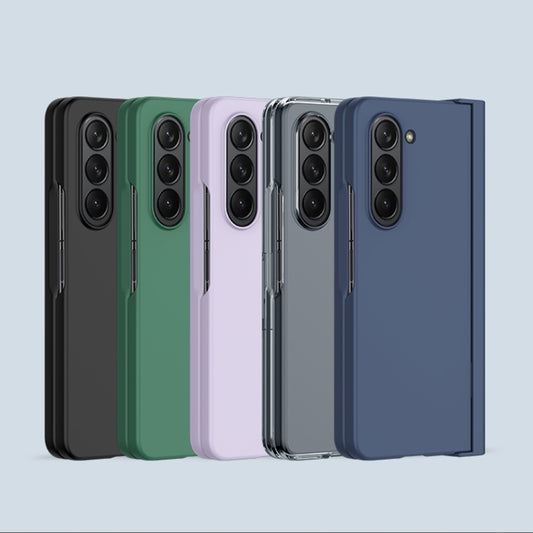 For Samsung Galaxy Z Fold5 Integrated Shockproof Phone Case with Pen Slot(Blue) by buy2fix